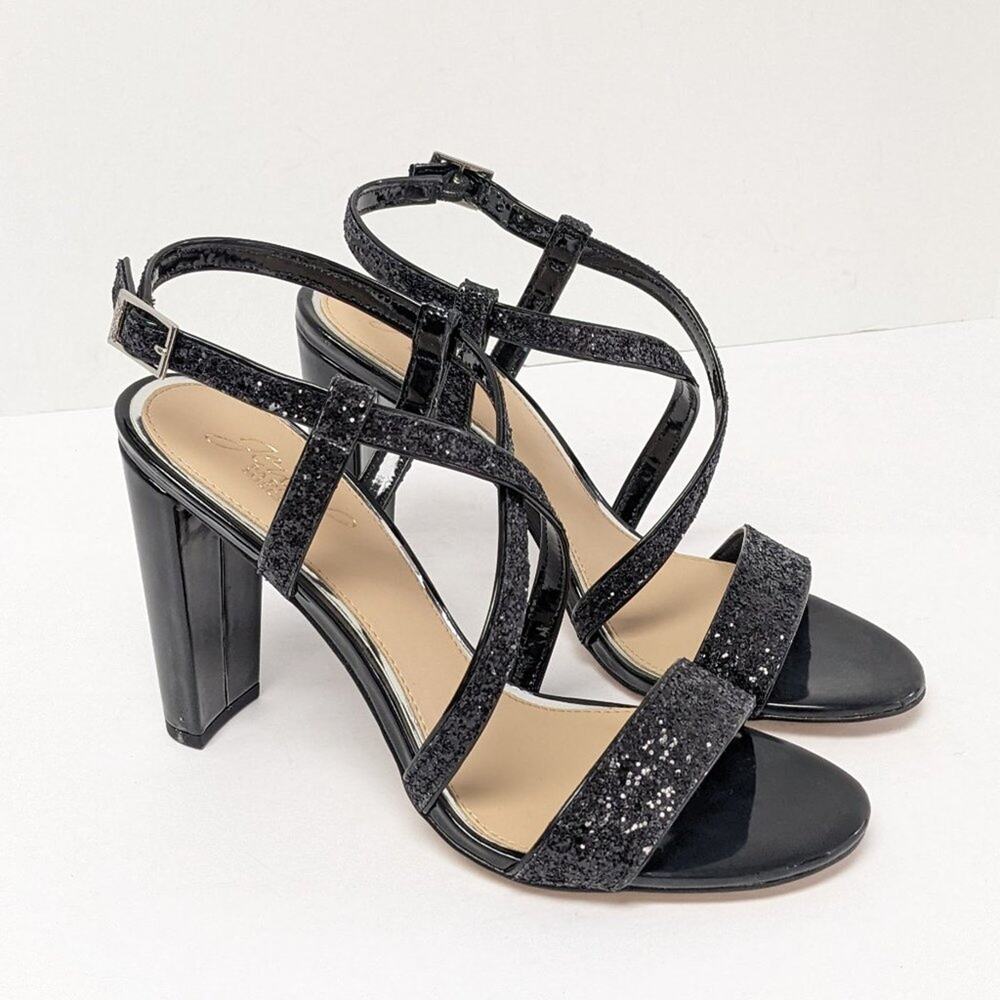 Badgley Mischka Diza High Heels, Black, Women's 9 M